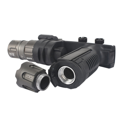                             M900V Vertical foregrip with flashlight - Black                        