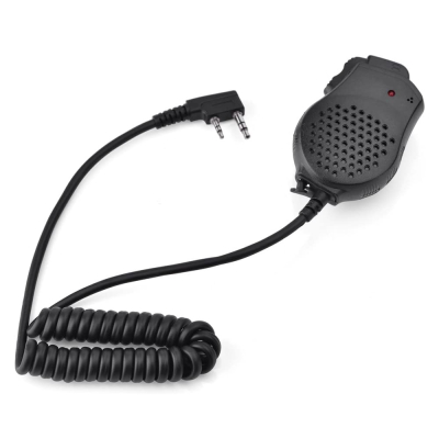                             Dual PTT Microphone Speaker Mic for Baofeng UV-82                        