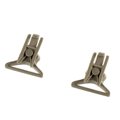                             Goggle Swivel Clips 36mm - Olive                        