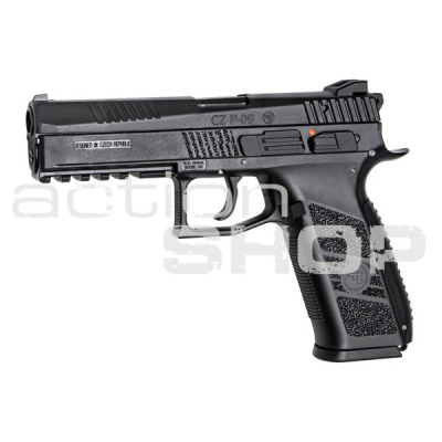 ASG Airsoftpistol, GBB, MS, CZ P-09 incl. case                    